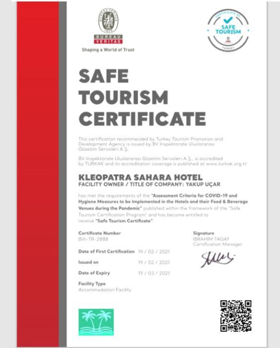 Kleopatra Sahara Hotel Alanya Luaran gambar